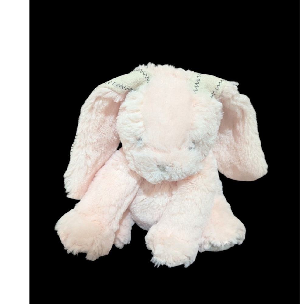 BareFoot Dreams Pink Cream Bunny Rabbit Style 055 Beanbag Plush Stuffed Toy